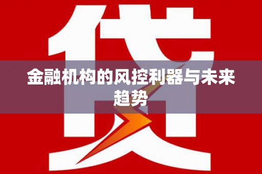 宏伟金融机构的风控利器与未来趋势