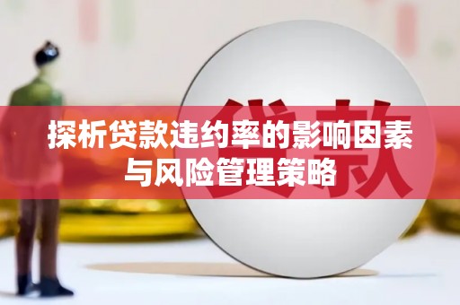 宏伟探析贷款违约率的影响因素与风险管理策略