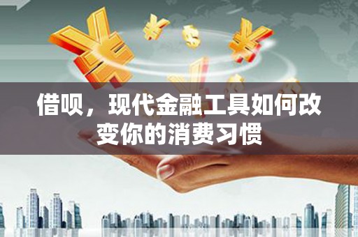 宏伟借呗，现代金融工具如何改变你的消费习惯