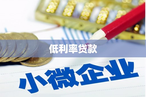 宏伟低利率贷款