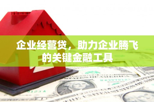 宏伟企业经营贷，助力企业腾飞的关键金融工具