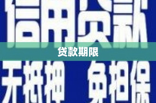 宏伟贷款期限