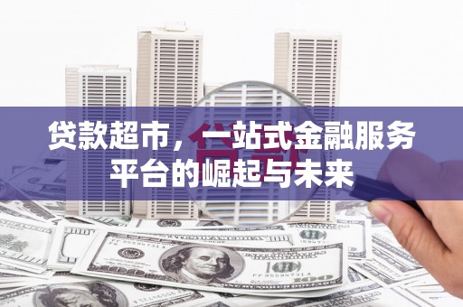 宏伟贷款超市，一站式金融服务平台的崛起与未来