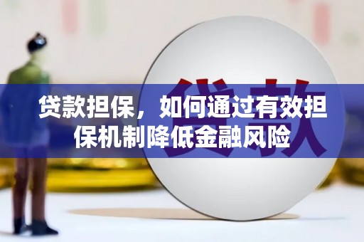 宏伟贷款担保，如何通过有效担保机制降低金融风险