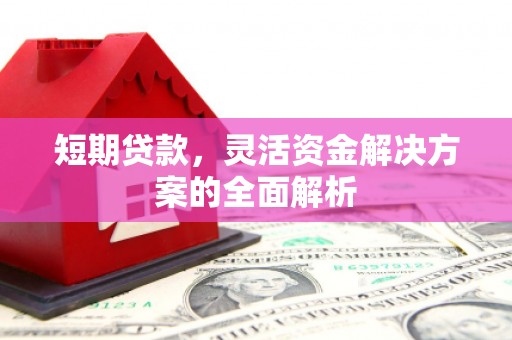 宏伟短期贷款，灵活资金解决方案的全面解析