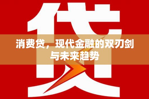宏伟消费贷，现代金融的双刃剑与未来趋势