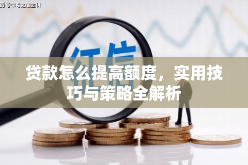 宏伟贷款怎么提高额度，实用技巧与策略全解析
