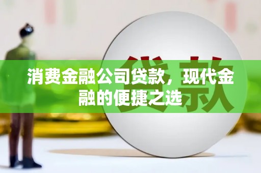 宏伟消费金融公司贷款，现代金融的便捷之选