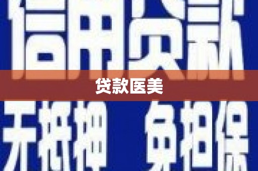 宏伟贷款医美