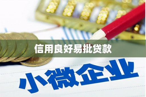 宏伟信用良好易批贷款