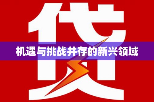 宏伟机遇与挑战并存的新兴领域
